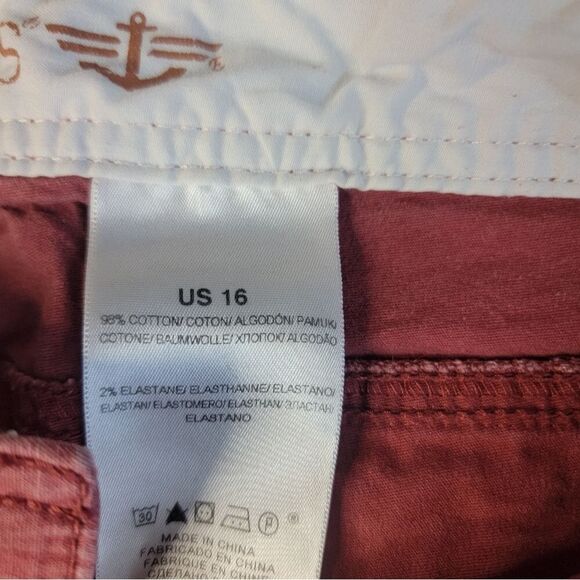 Dockers Women's Ladies Soft Khaki Straight Leg Pants Slacks Size 16 Cute - Picture 5 of 13